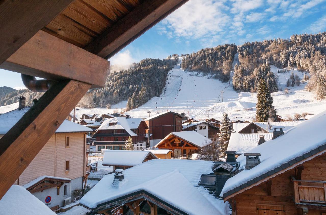 Alaska Lodge Morzine Buitenkant foto